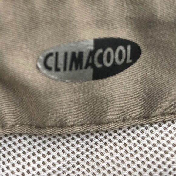 Adidas Mens Golf Shorts Size 38 ClimaCool Stretch Khaki Chino Athleisure Outdoor - Picture 8 of 14